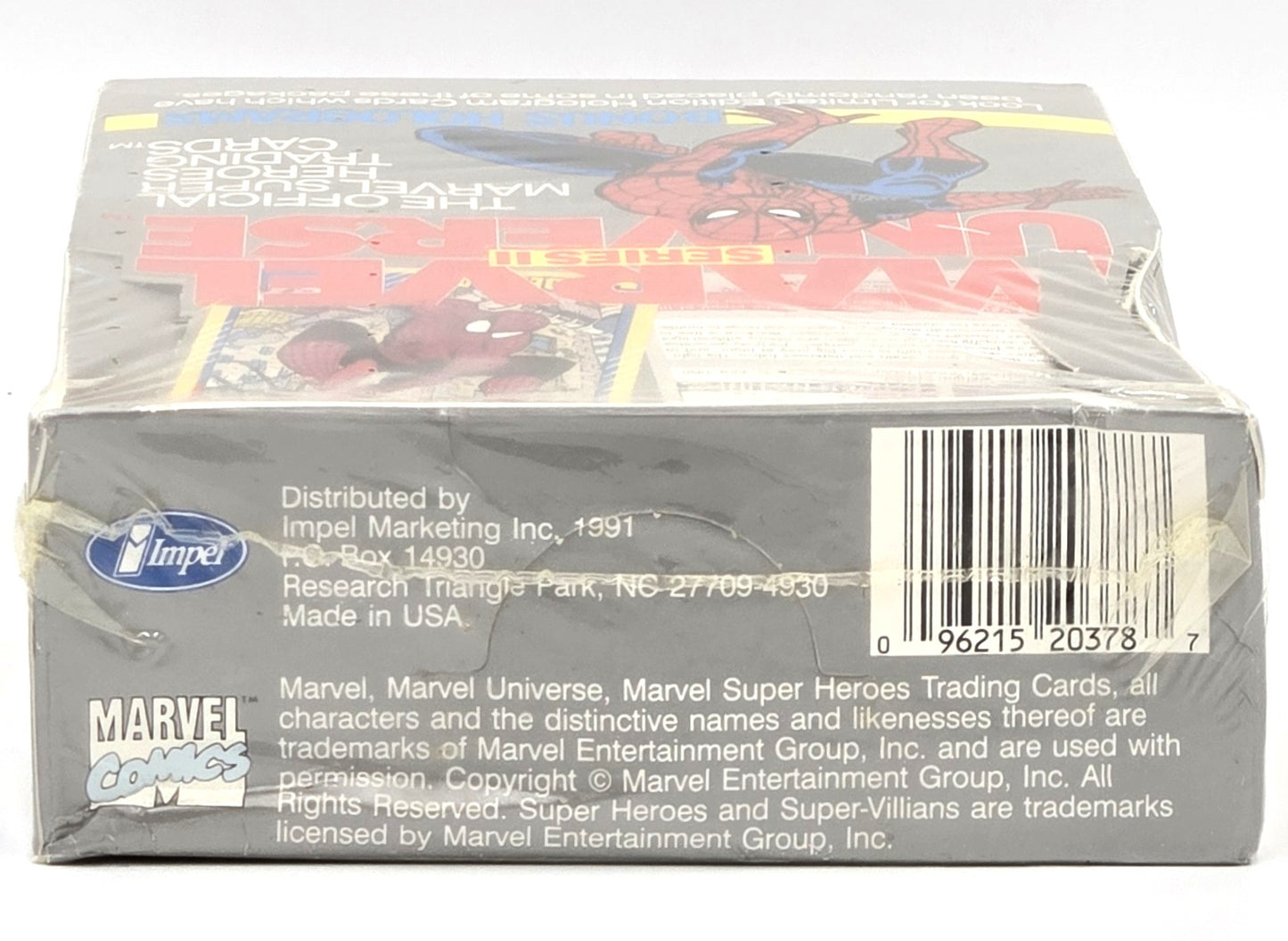 1991 Impel Marvel Universe Series II Wax Box (36 Packs) Factory Sealed *READ*