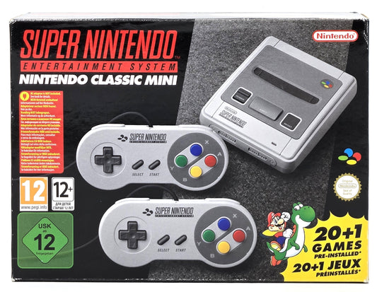 Nintendo Classic Mini: Super Nintendo Entertainment System (SNES) Console - Complete In Box (CIB)