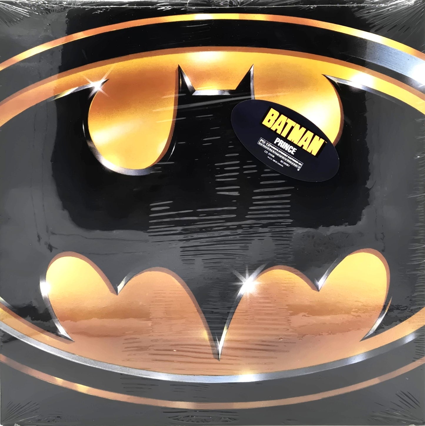 1989 Prince Batman Original Motion Picture Soundtrack Vintage Vinyl Album Factory Sealed w/ Hype Sticker