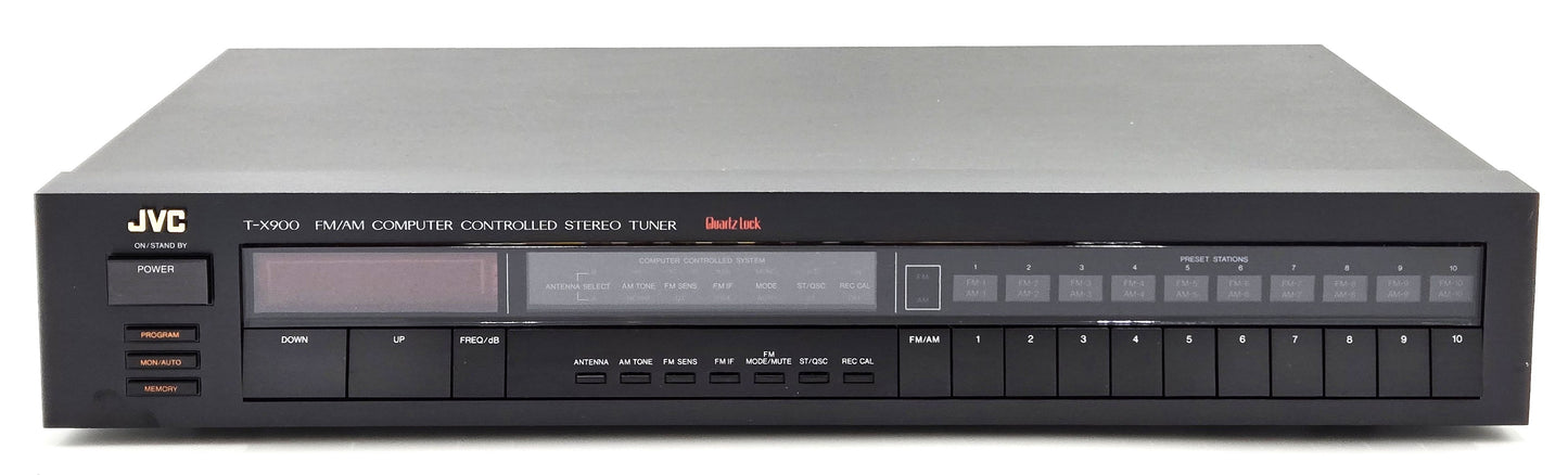 Barely Used 1983 JVC T-X900B Computer Controlled Synthesizer AM/FM Tuner in Original Open Box Made in Japan