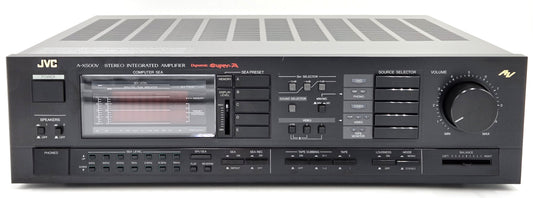 Barely Used 1983 JVC A-X500VB Stereo Integrated Amplifier in Original Open Box Made In Japan