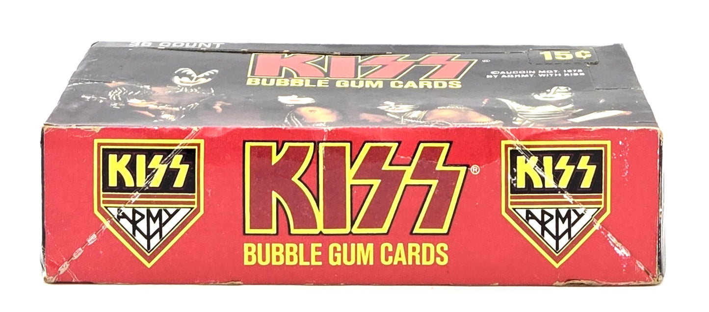 1978 Donruss KISS Army Bubble Gum Trading Cards Wax Box (36 Packs)