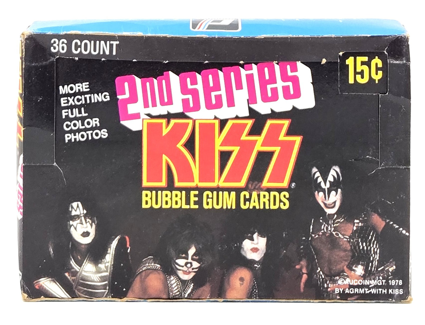 1978 Donruss KISS Army 2nd Series Bubble Gum Trading Cards Wax Box (36 Packs)