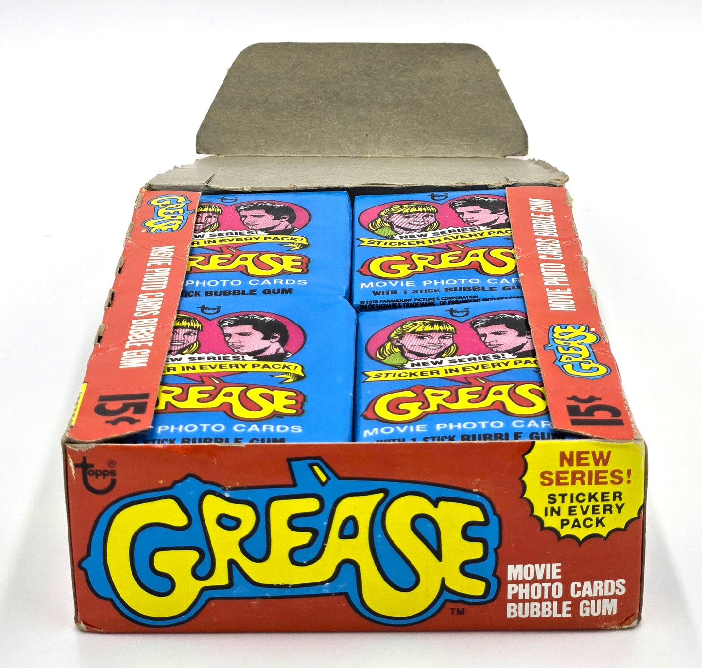 1978 Topps Grease Movie Trading Cards Rare Series Two Wax Box (36 Packs)