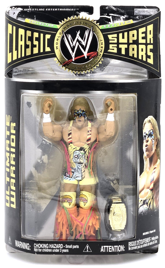2007 Jakks Pacific WWE Classic Super Stars Ultimate Warrior Series 14 7in Figure