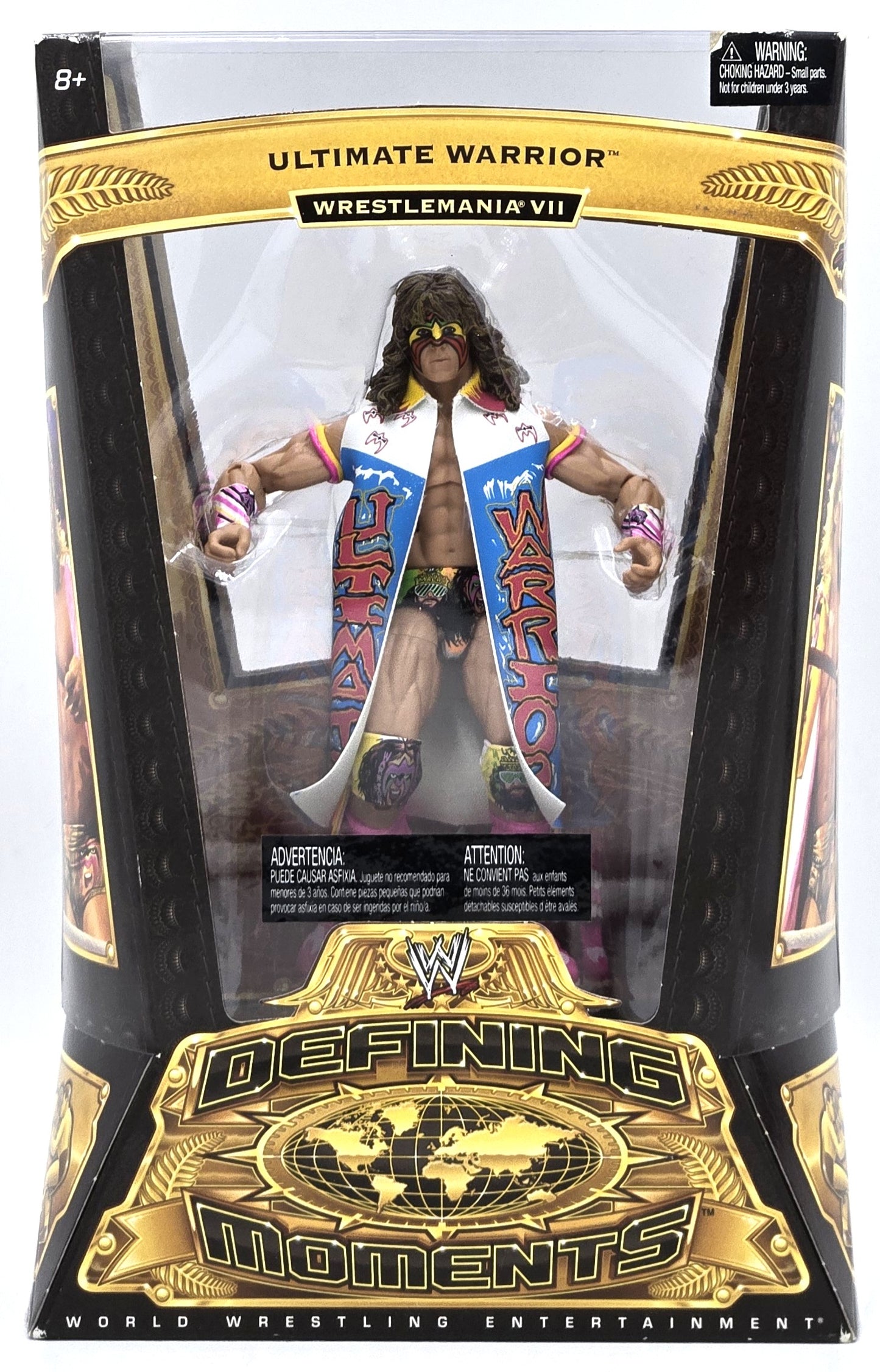 2011 Mattel Elite Collection WWE Defining Moments Ultimate Warrior Series 2 7in Figure