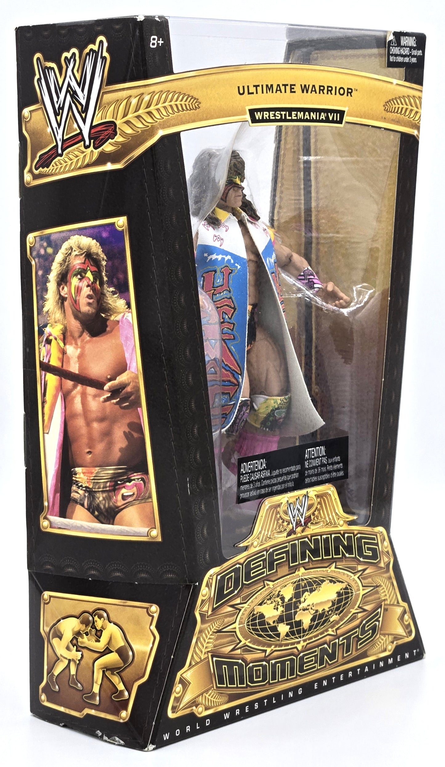2011 Mattel Elite Collection WWE Defining Moments Ultimate Warrior Series 2 7in Figure