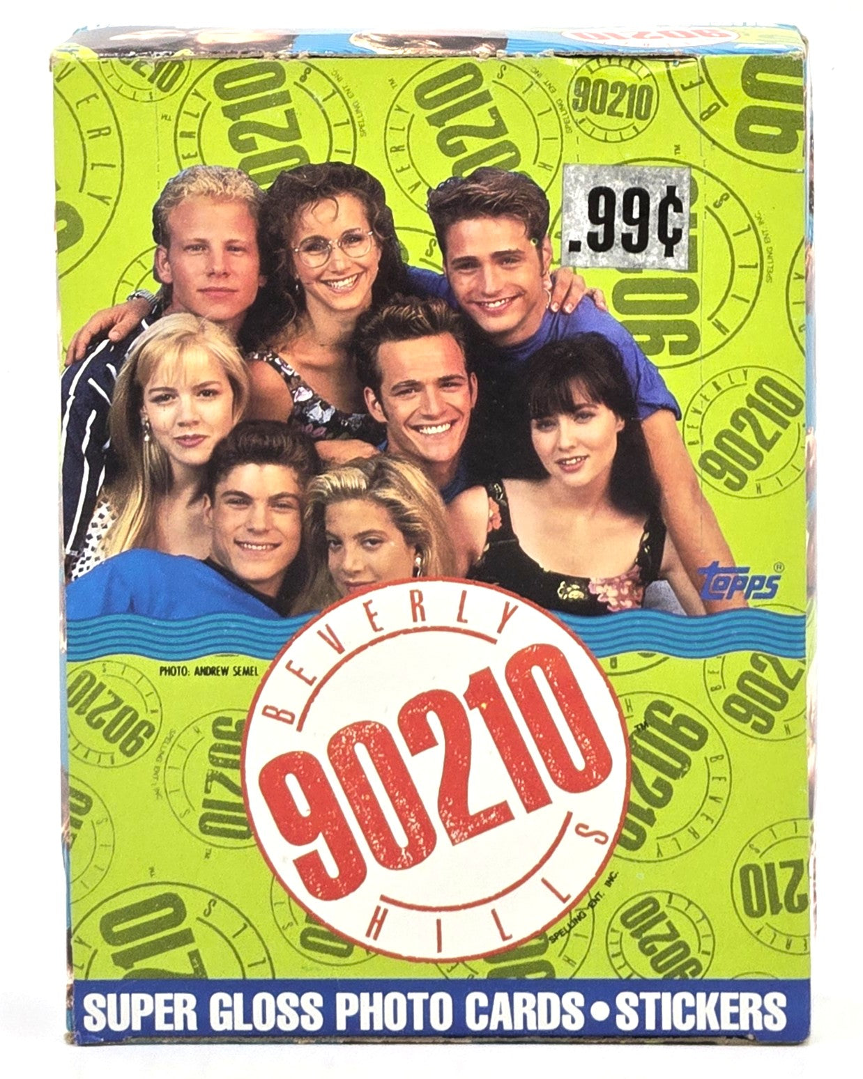 1991 Topps Beverly Hills 90210 TV Show Trading Cards Wax Box (36 Packs)