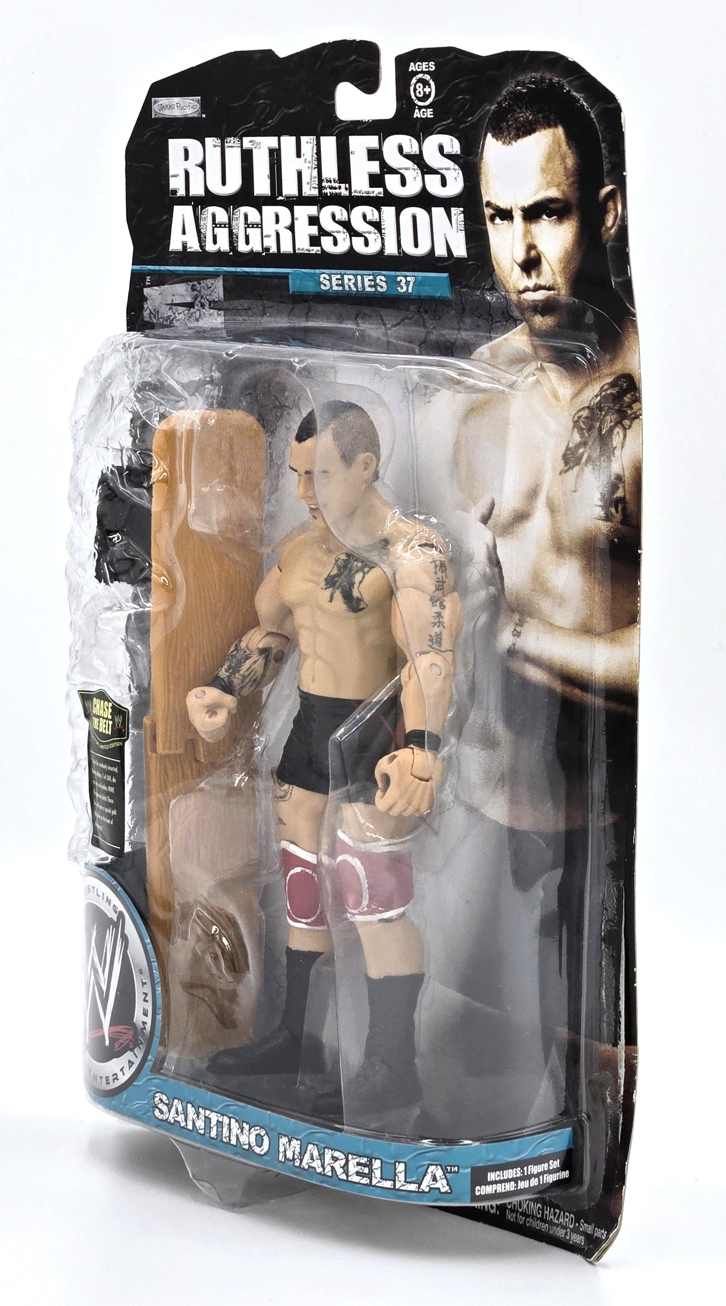 2008 Jakks Pacific WWE Ruthless Aggression Series 37 Santino Marella 7in Figure