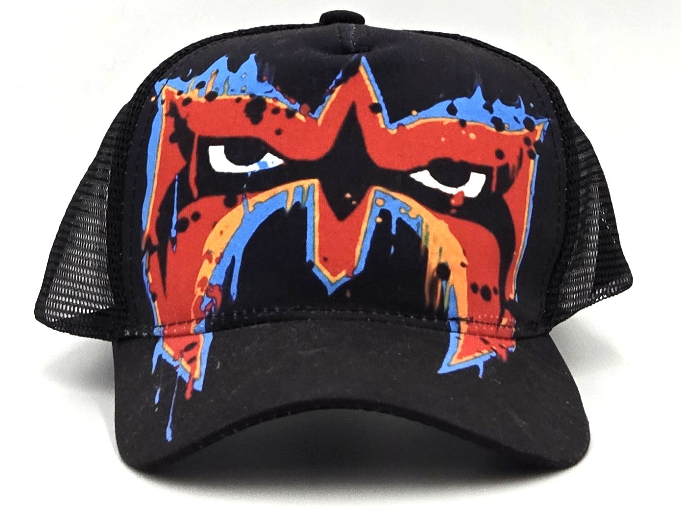 2014 WWE Official Ultimate Warrior Facepaint Mesh Baseball Cap New With Tags