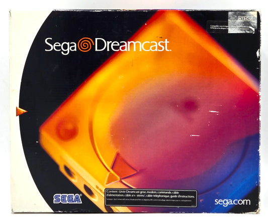 Pre-Owned 1999 Sega Dreamcast Gray Console in Box - No A/V Cable EX-Near Mint Condition Tested