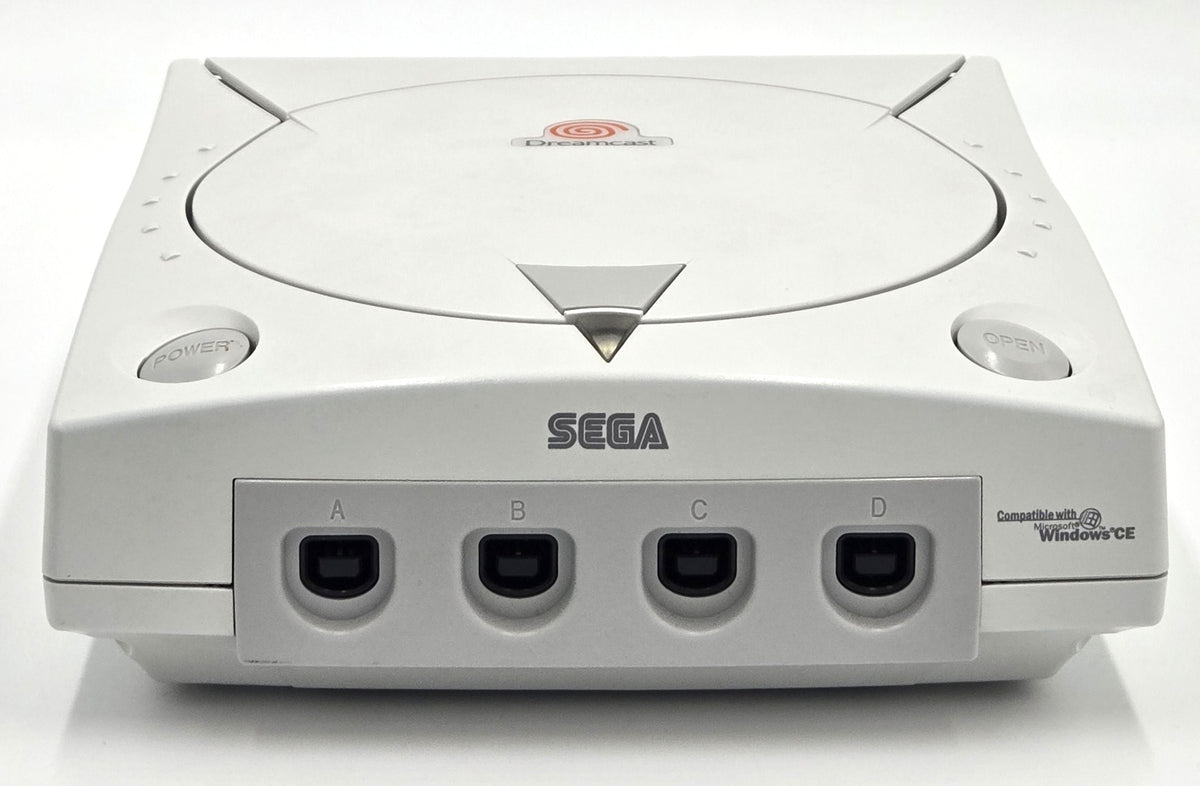 Pre-Owned 1999 Sega Dreamcast Gray Console in Box - No A/V Cable EX-Near Mint Condition Tested