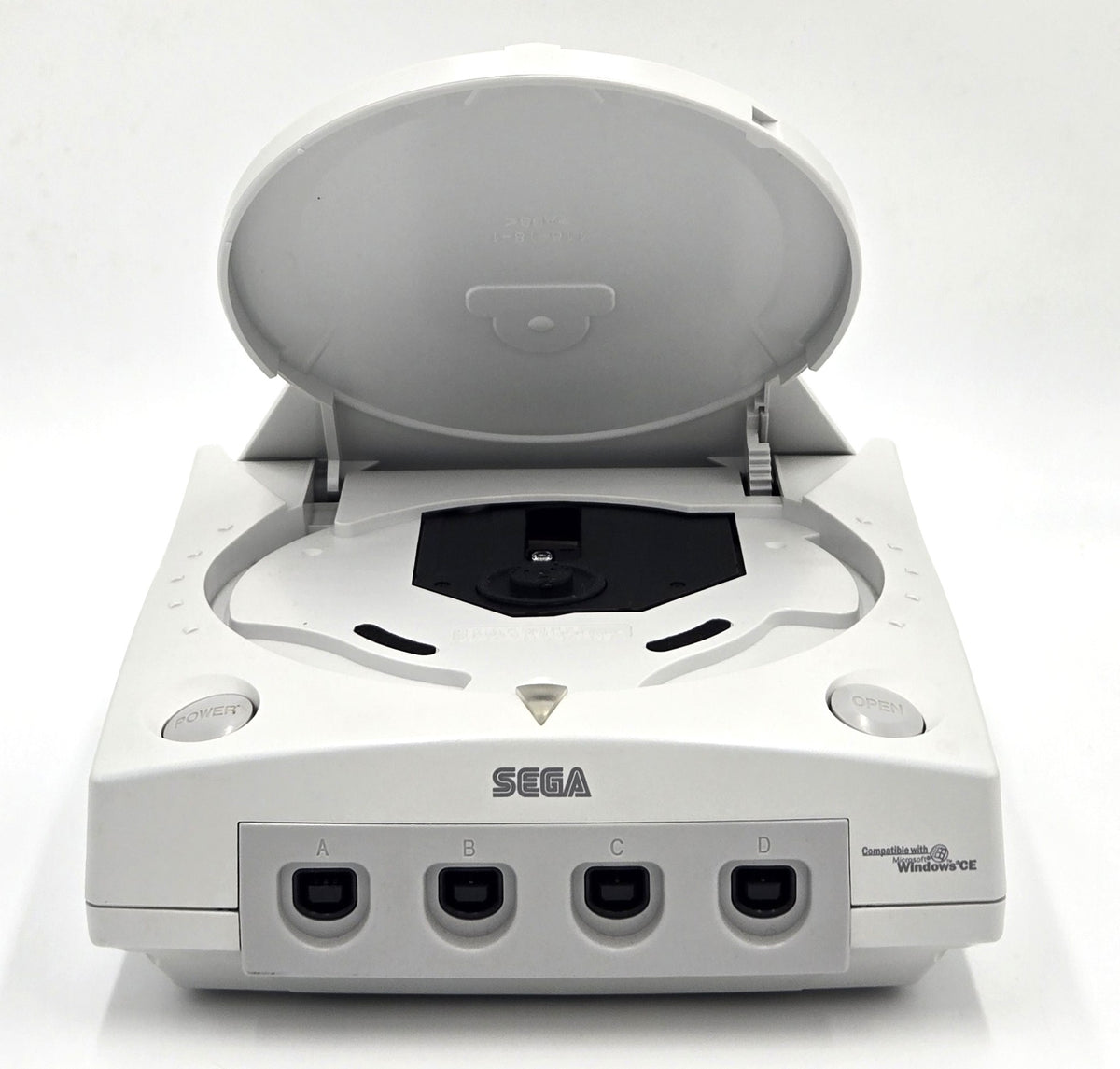 Pre-Owned 1999 Sega Dreamcast Gray Console in Box - No A/V Cable EX-Near Mint Condition Tested