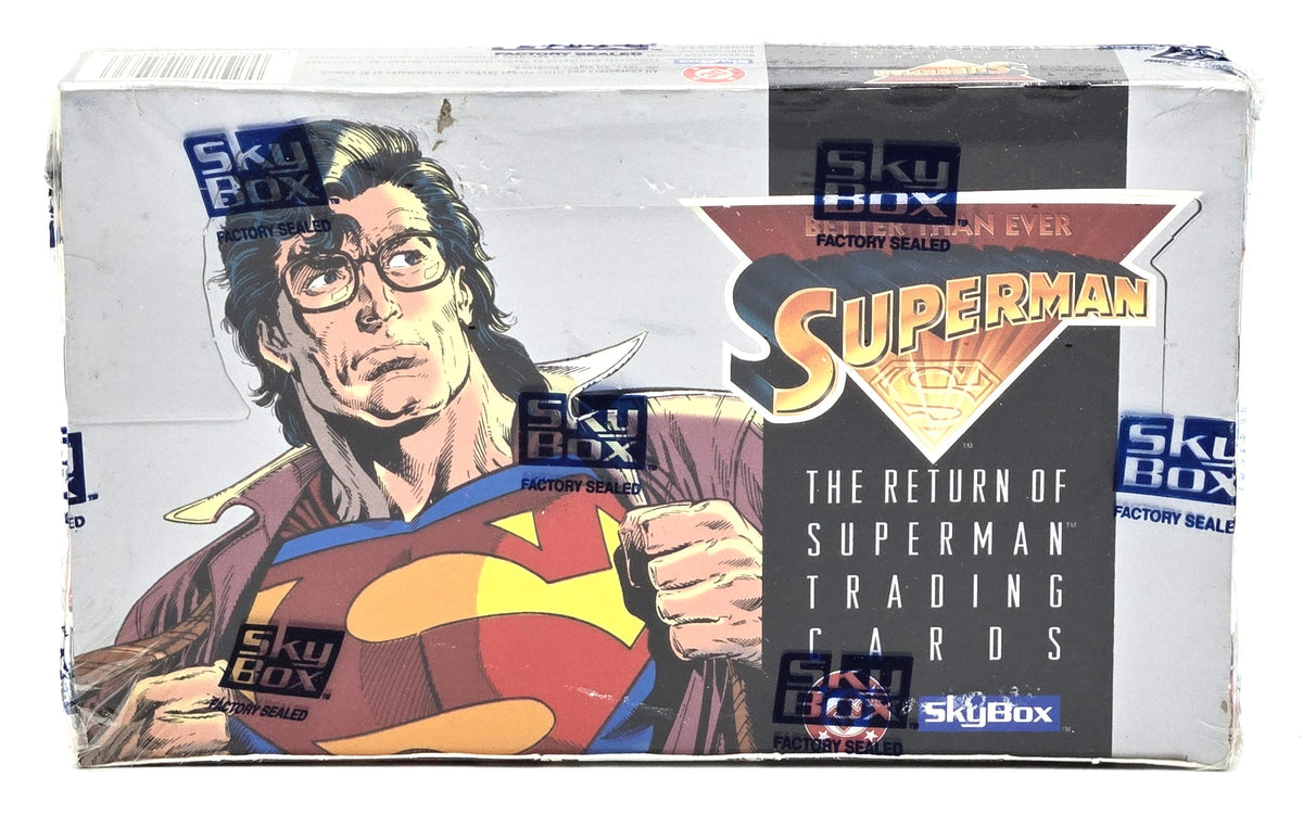 1993 Skybox DC The Return of Superman Hobby Box (36 Packs) Sealed
