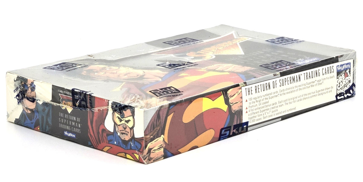 1993 Skybox DC The Return of Superman Hobby Box (36 Packs) Sealed