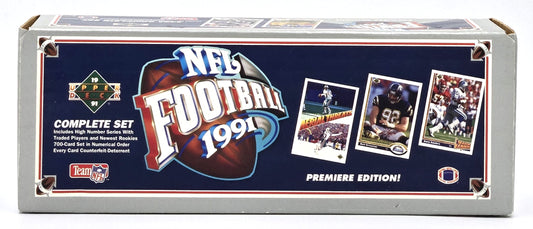 1991 Upper Deck NFL Football Premiere Edition Complete Factory Set (700 Cards) Opened Brett Favre Rookie