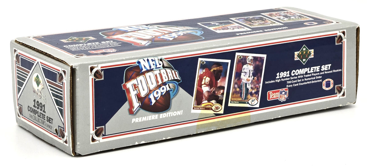 1991 Upper Deck NFL Football Premiere Edition Complete Factory Set (700 Cards) Opened Brett Favre Rookie