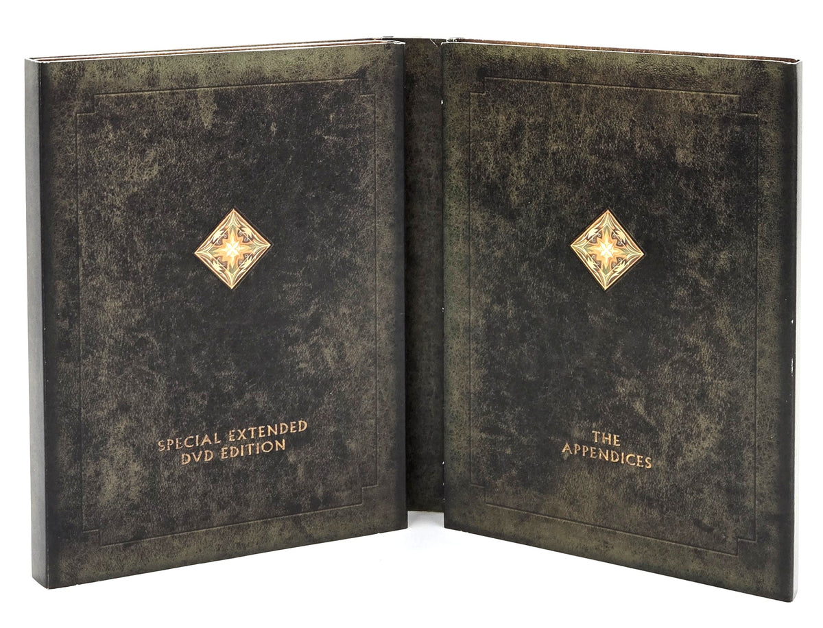 2002 The Lord of the Rings: Fellowship of the Ring Special Extended Edition 4-Disc DVD Box Set