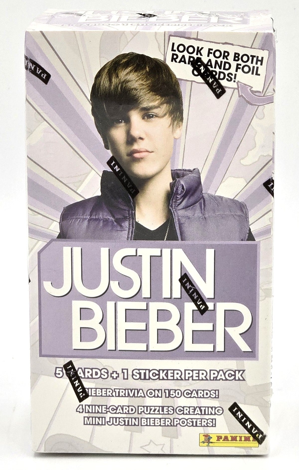 2020 Panini Justin Bieber Trading Card Blaster Box (9 Packs) Sealed Possible DRAKE Rookie