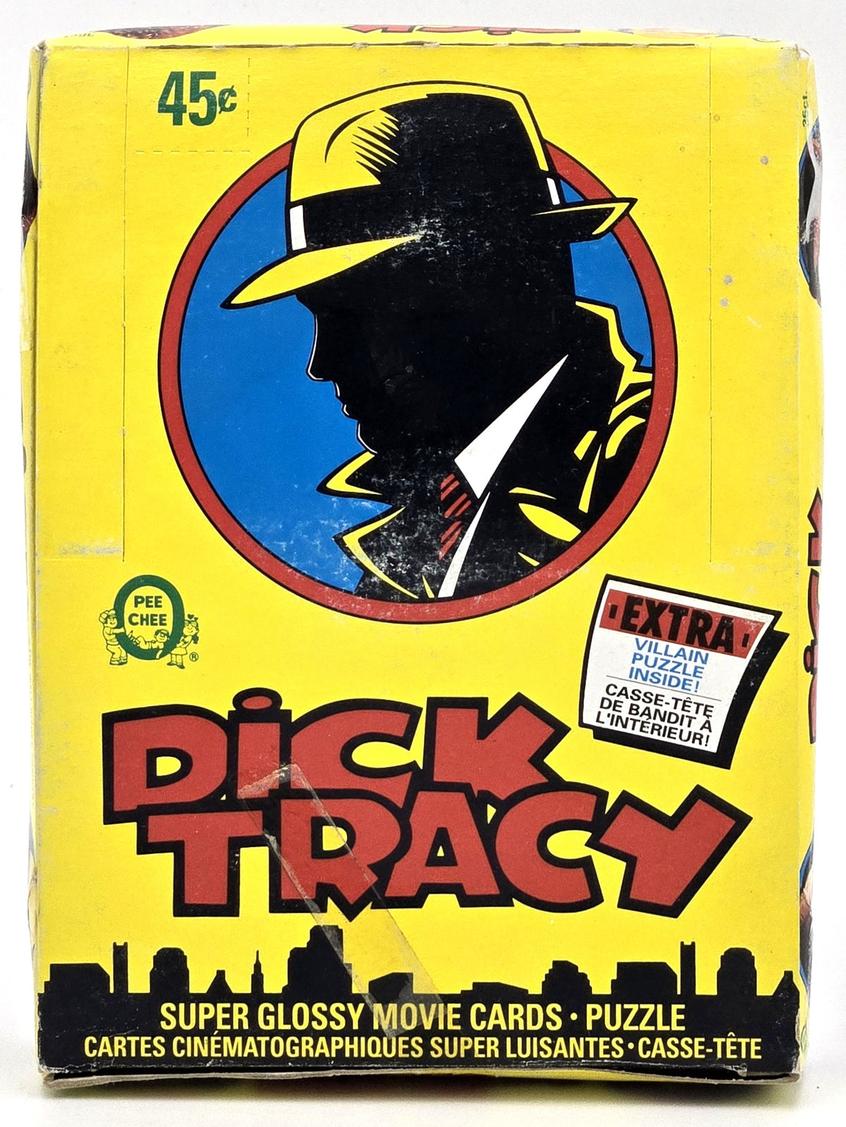 1990 O-Pee-Chee Dick Tracy Movie Trading Card Wax Box (36 Packs) Madonna Movie Debut/Rookie Card