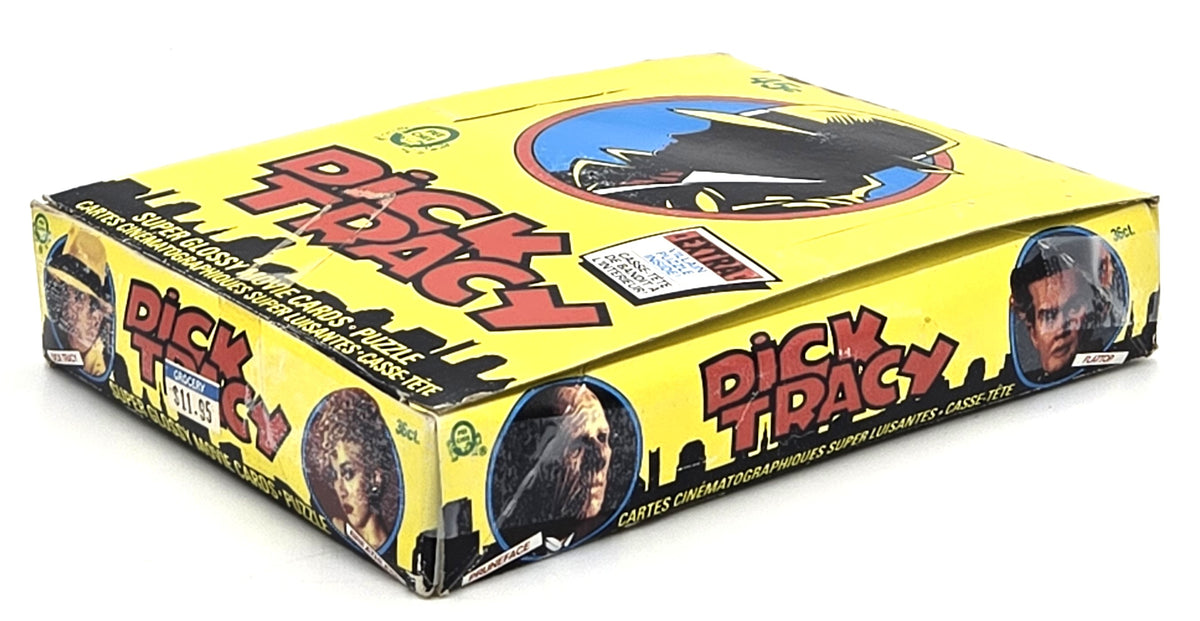 1990 O-Pee-Chee Dick Tracy Movie Trading Card Wax Box (36 Packs) Madonna Movie Debut/Rookie Card