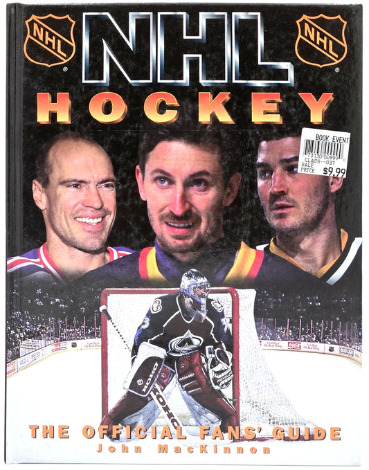 1997 NHL Hockey: The Official Fans' Guide by John MacKinnon Vintage Hardcover Book VG/EX Condition