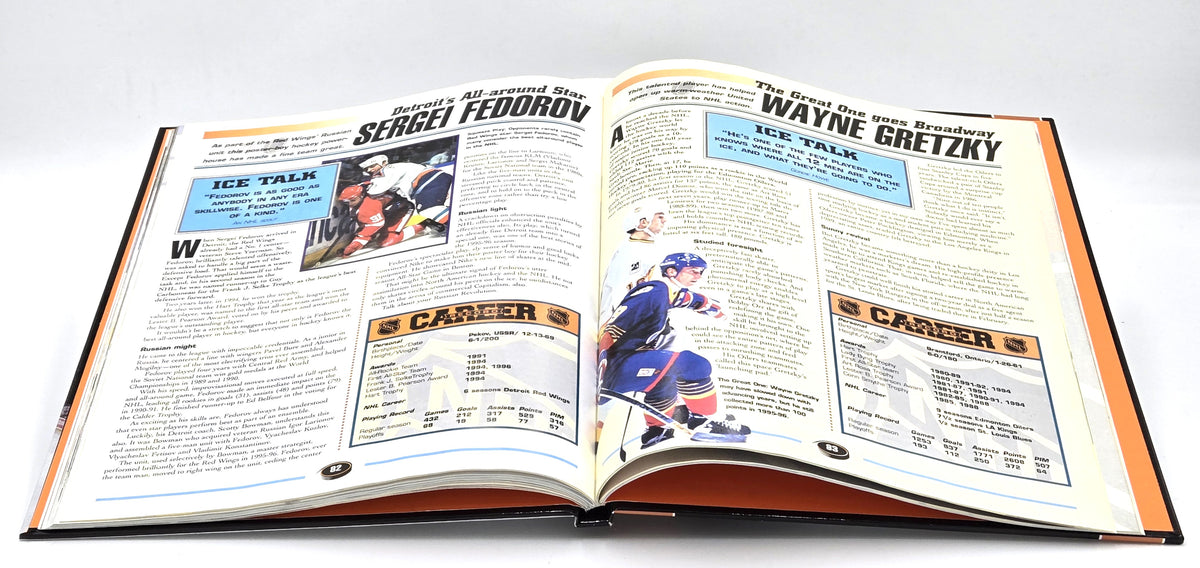1997 NHL Hockey: The Official Fans' Guide by John MacKinnon Vintage Hardcover Book VG/EX Condition