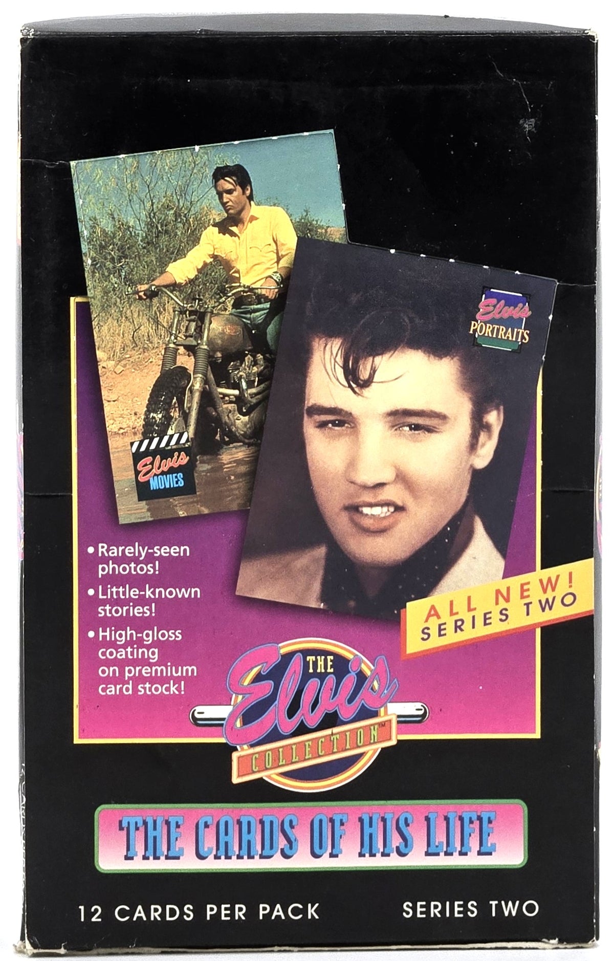 1992 River Group The Elvis Collection Series 2 Trading Cards Wax Box (36 Packs)