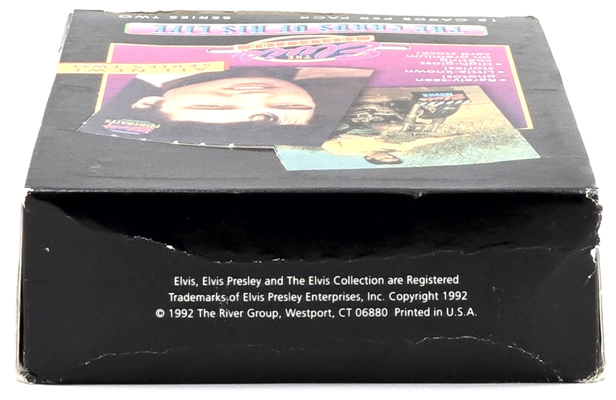1992 River Group The Elvis Collection Series 2 Trading Cards Wax Box (36 Packs)