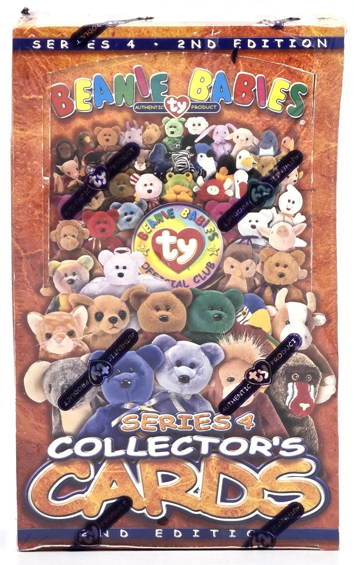 1999 Official Ty Beanie Babies Series 4 2nd Edition Trading Cards Wax Box (36 Packs) Sealed
