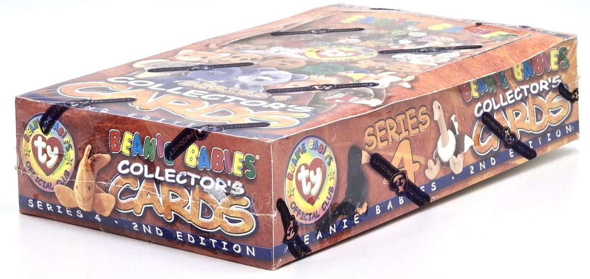 1999 Official Ty Beanie Babies Series 4 2nd Edition Trading Cards Wax Box (36 Packs) Sealed