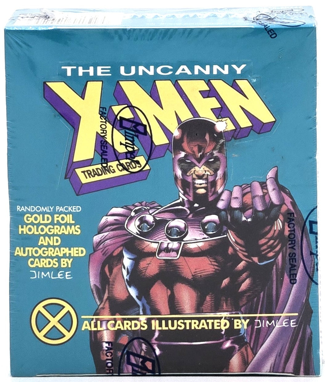 1992 Impel Marvel Uncanny X-Men Trading Cards Hobby Box (36 Packs) Sealed  Possible Jim Lee Autographs