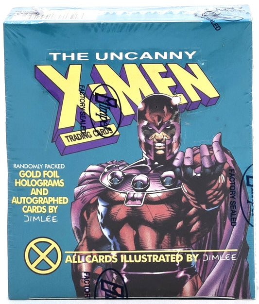 1992 Impel Marvel Uncanny X-Men Trading Cards Hobby Box (36 Packs) Sealed  Possible Jim Lee Autographs