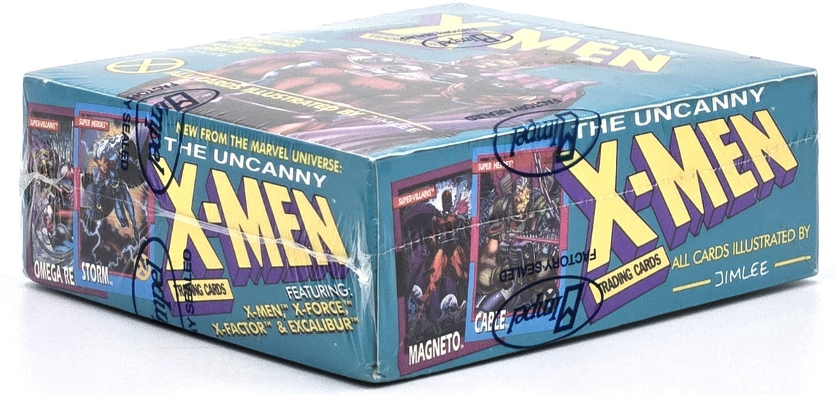 1992 Impel Marvel Uncanny X-Men Trading Cards Hobby Box (36 Packs) Sealed  Possible Jim Lee Autographs