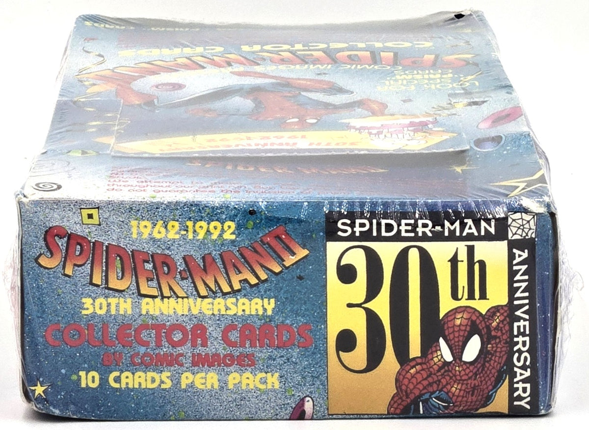 1992 Comic Images Spider-Man II 30th Anniversary Collector Cards Trading Card Box (48 Packs) Sealed