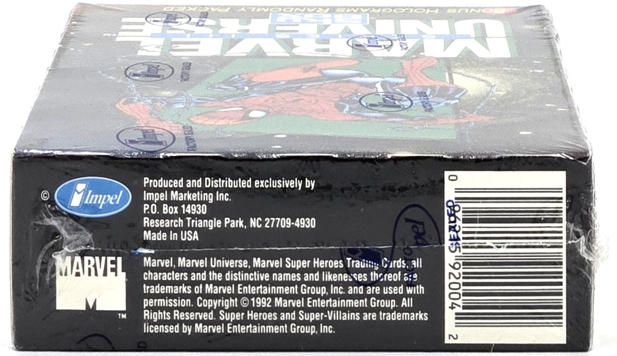 1992 SkyBox Marvel Universe Series 3 Trading Card Hobby Box (36 Packs) Sealed