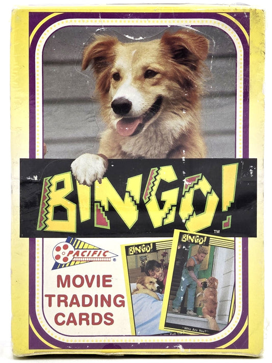 1991 Pacific Bingo! Vintage Movie Trading Card Wax Box (36 Packs) Sealed