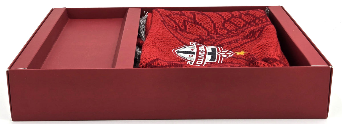 2018 Toronto FC MLS Season Ticket Member Gift Scarf & Collector's Box