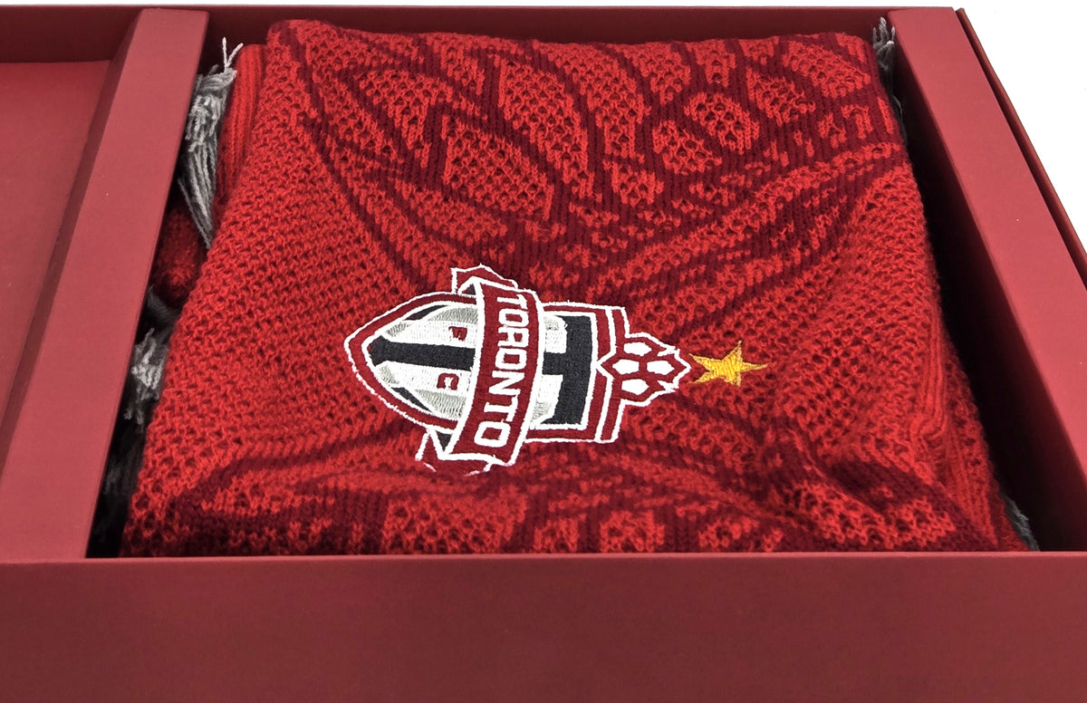 2018 Toronto FC MLS Season Ticket Member Gift Scarf & Collector's Box