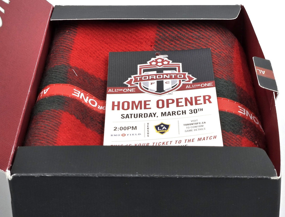 Official 2013 Toronto FC Season Ticket Holder "All For One" Scarf Gift Box Set TFC Soccer
