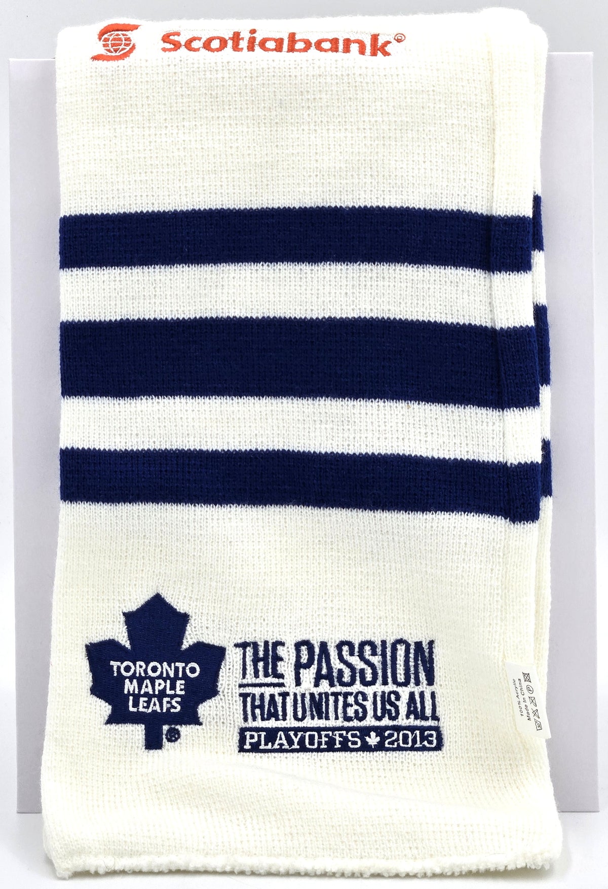 2013 Scotiabank Toronto Maple Leafs Playoffs Scarf (56 in.)