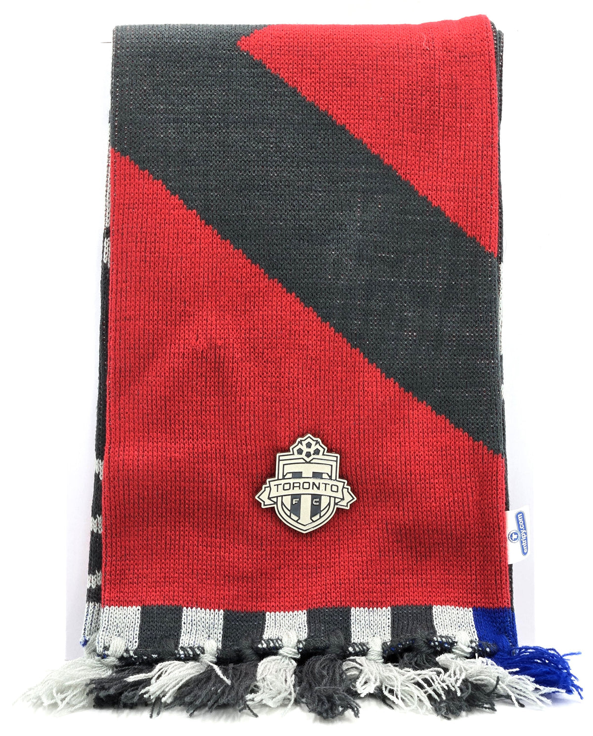 2016 Official Toronto FC Club Supporter Membership Scarf | Includes TFC Logo & Ten Seasons Commemorative Pins (58 in.)