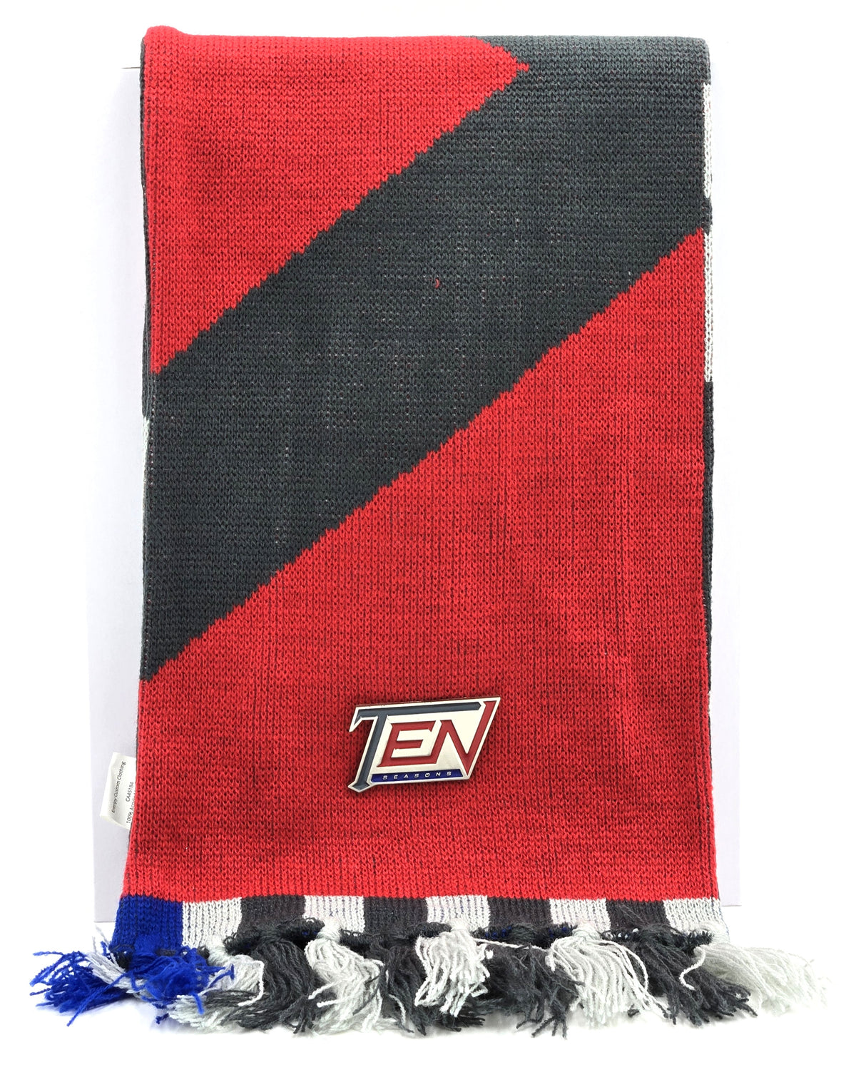 2016 Official Toronto FC Club Supporter Membership Scarf | Includes TFC Logo & Ten Seasons Commemorative Pins (58 in.)