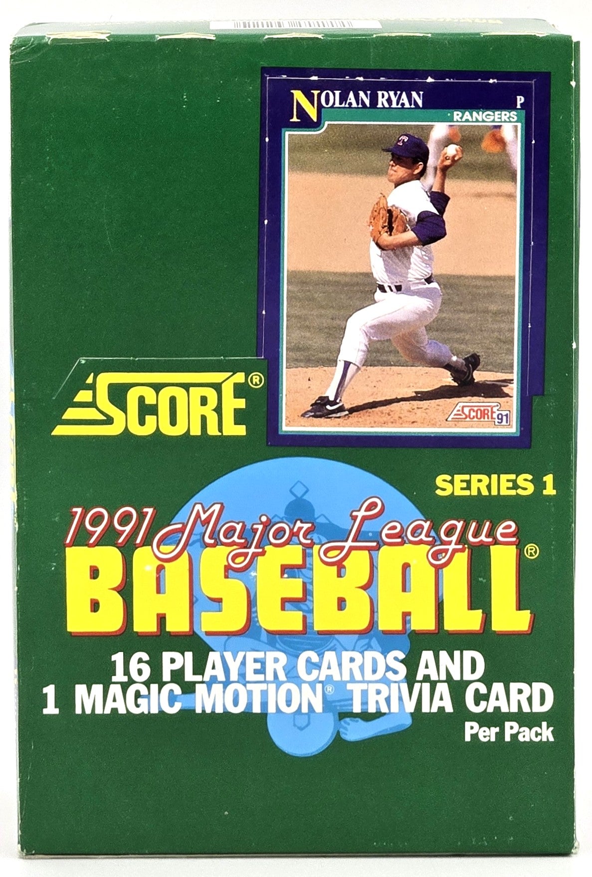 1991 Score Series 1 MLB Baseball Card Wax Box (36 Packs)