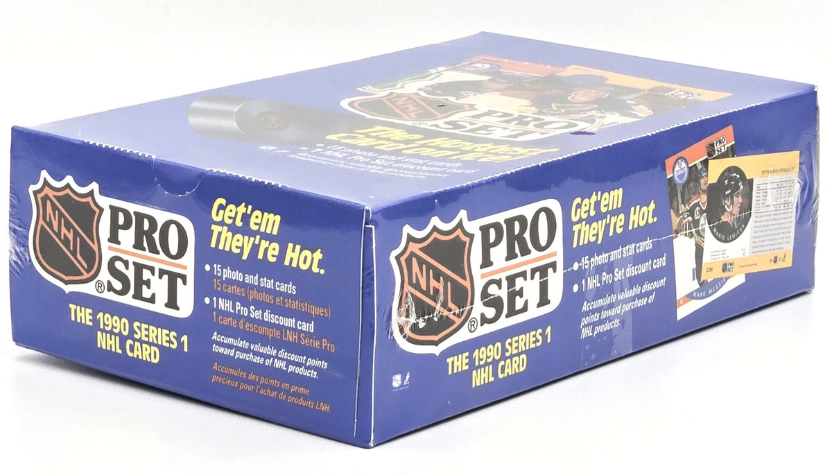 1990 Pro Set NHL Hockey Series 1 Card Wax Box (36 Packs) Sealed Possible Stanley Cup Hologram