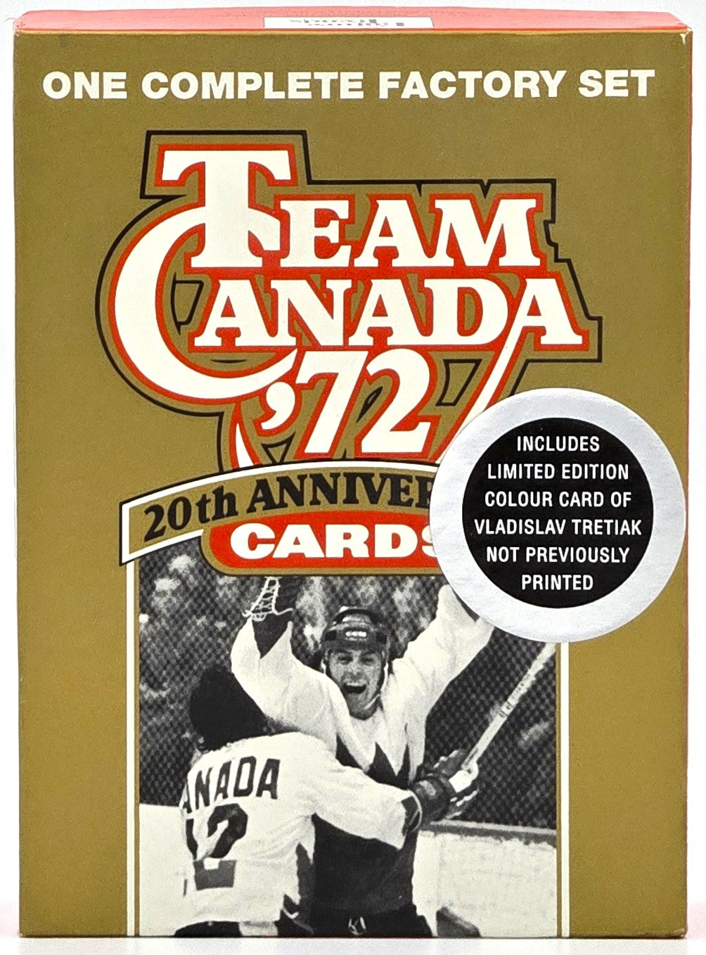 1992 Future Trends Team Canada '72 Hockey Complete Factory Set (101 Cards)