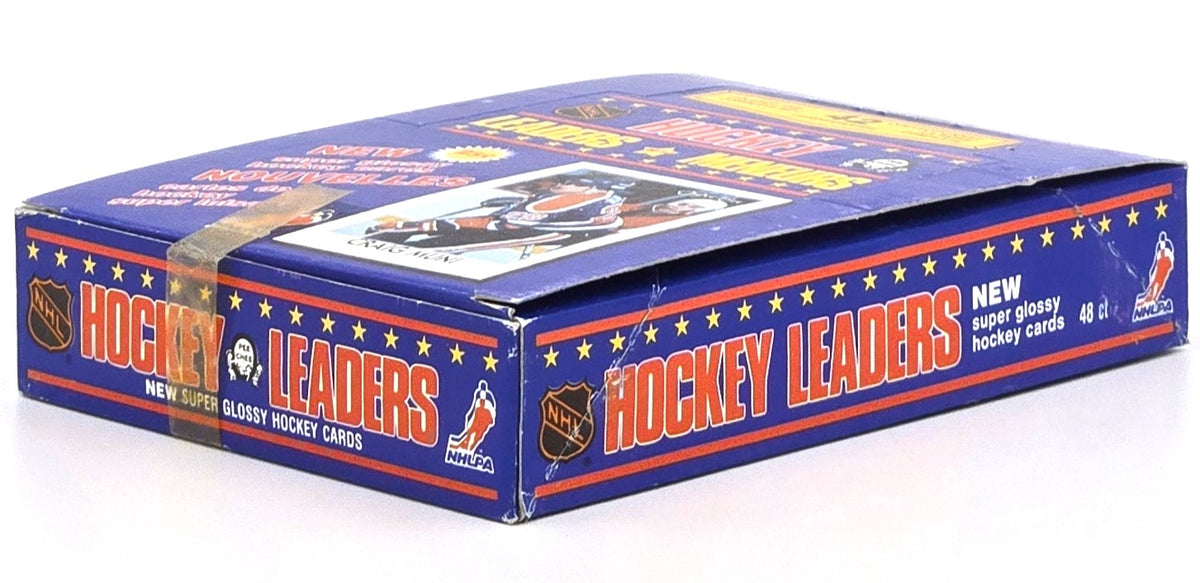 1987/88 OPC O-Pee-Chee NHL Hockey Leaders Wax Box (48 Packs)