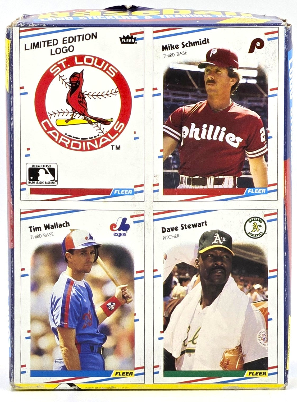 1988 Fleer MLB Baseball Wax Box (36 Packs) Loaded