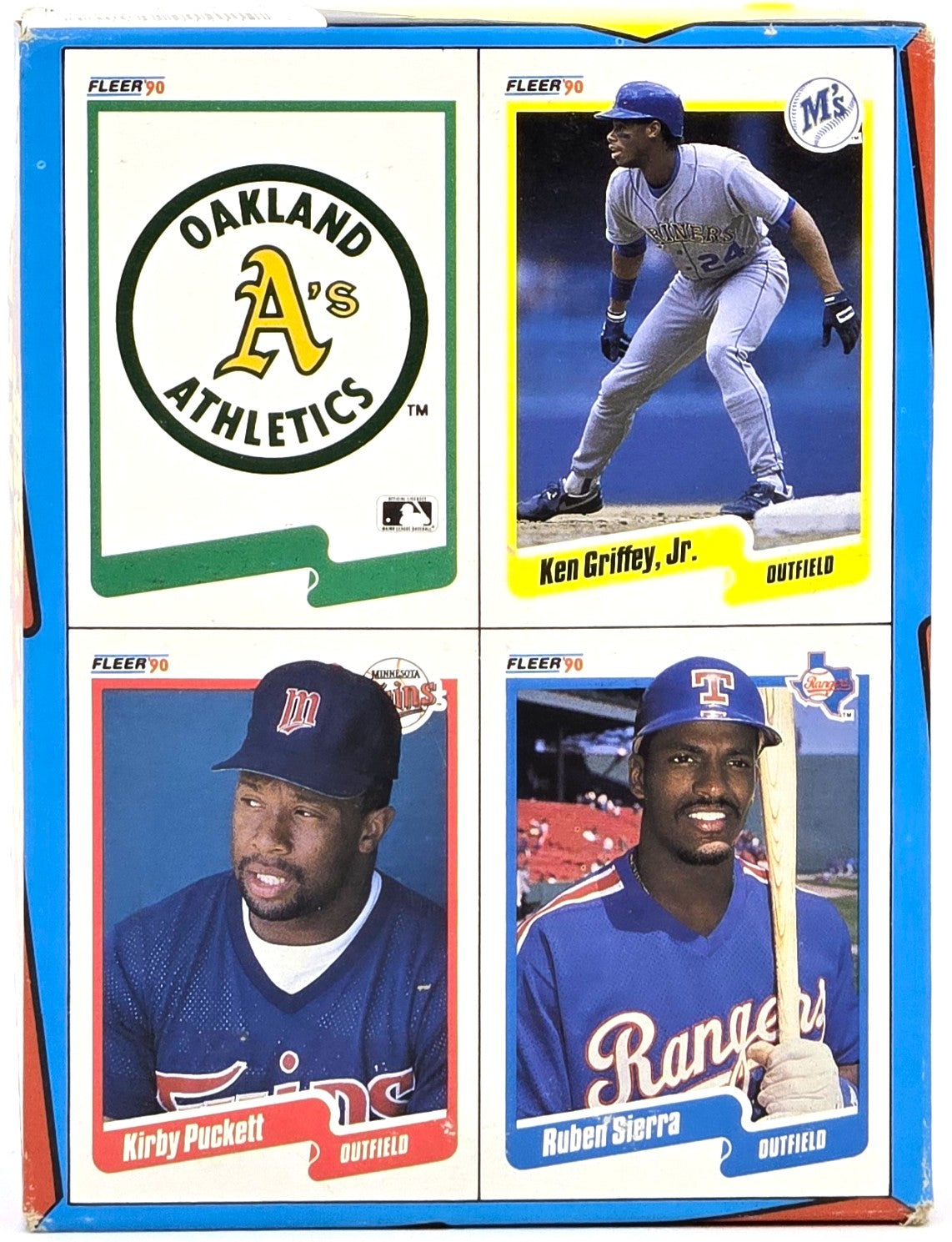 1990 Fleer MLB Baseball 10th Anniversary Edition Wax Box (36 Packs)