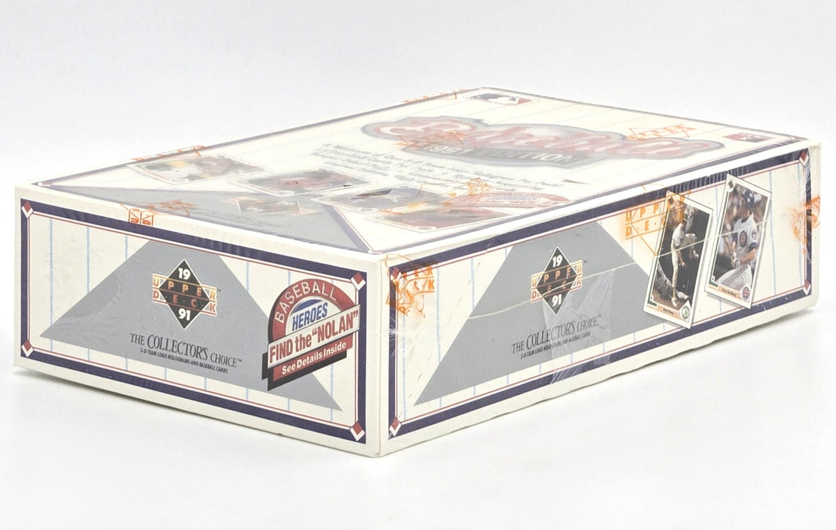 1991 Upper Deck MLB Baseball Low Series Wax Box (36 Packs) Sealed Possible Michael Jordan SP1